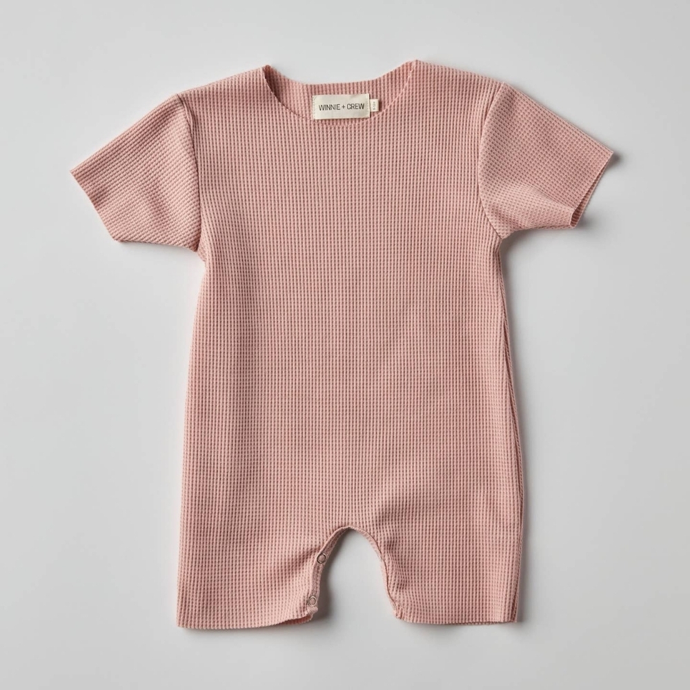 Winnie + Crew | Jo Romper in Pink